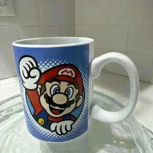 Super Mario Bros Coffee Mug Frankford Candy 2022 Luigi Princess Peach Nintendo